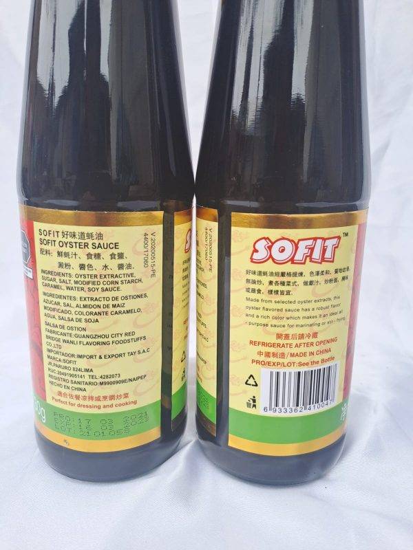 Salsa de ostion 730  ml. - Imagen 3