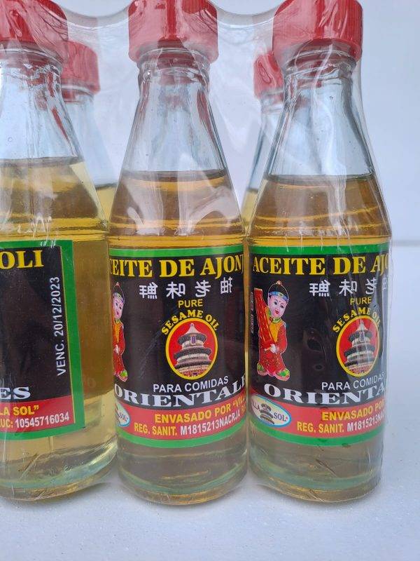 Aceite de ajonjolí  50 ml - Imagen 2
