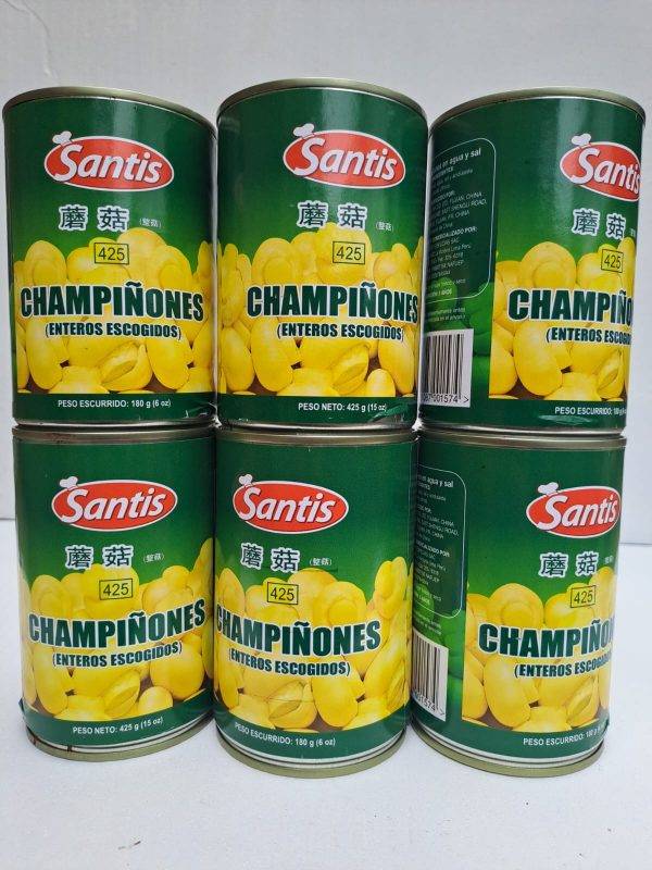Champiñones 425 g Enteros Escogidos - Imagen 2