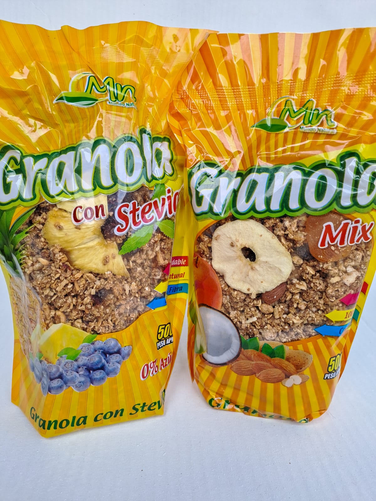 Granola 500 gr con Stevia / sin Stevia