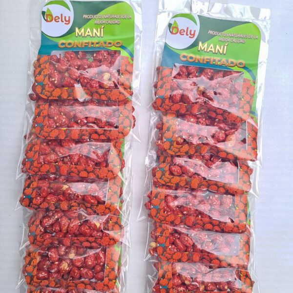 Tira maní confitado 12 Unidad