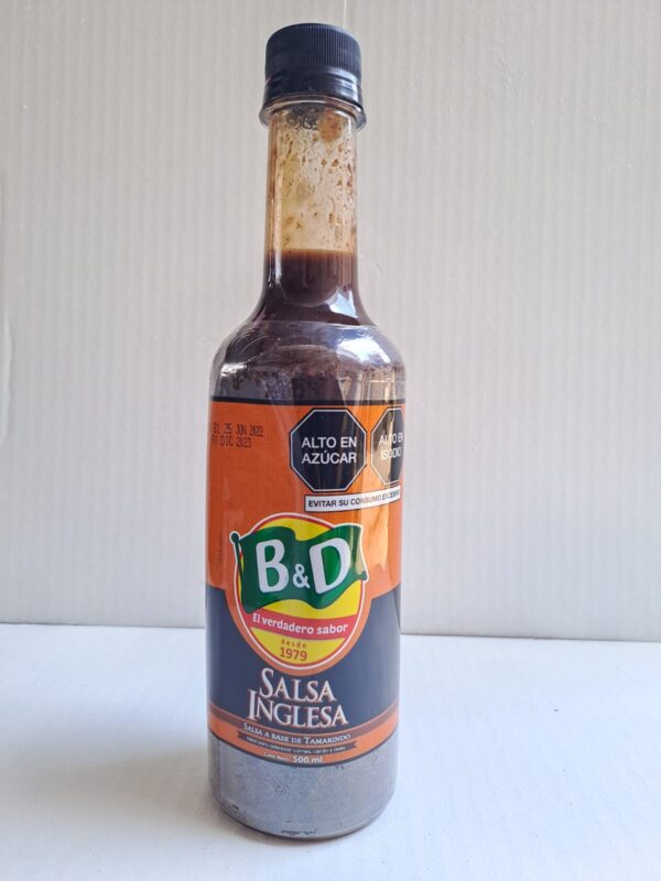 Salsa Inglesa  B & D 500 ml