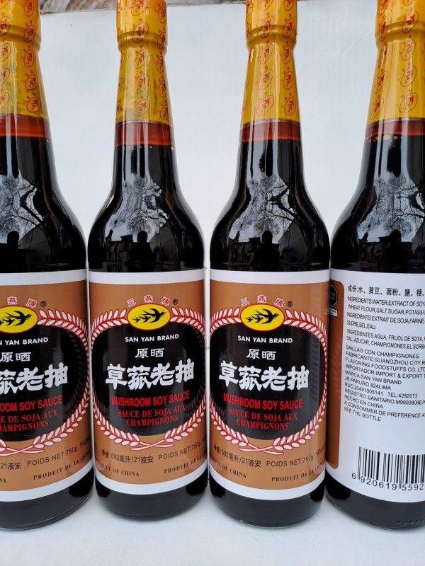 Sillao Con Champiñones 750 ml. - Imagen 2