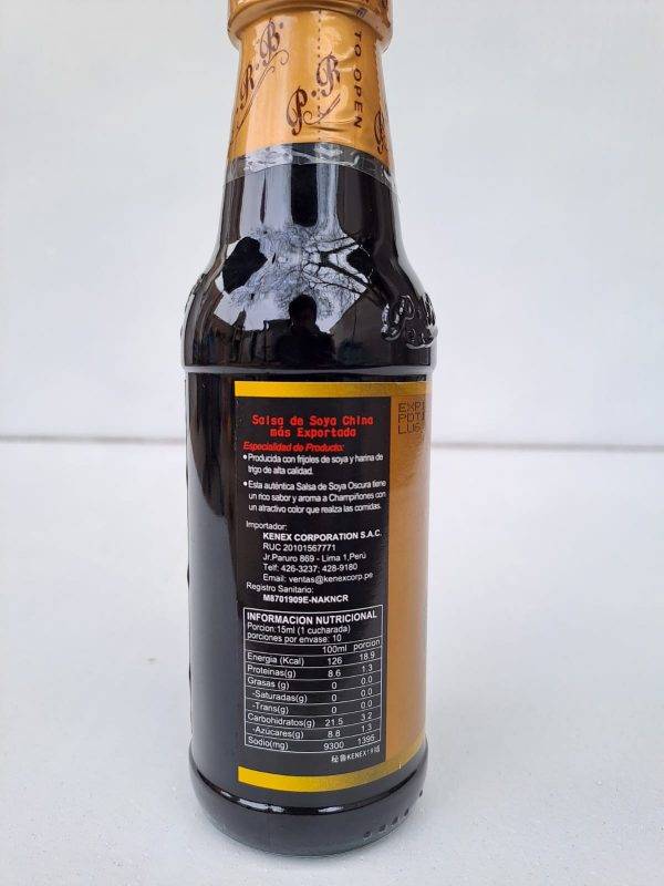 Sillao con Champiñones (Salsa de Soya) 150ml - Imagen 3
