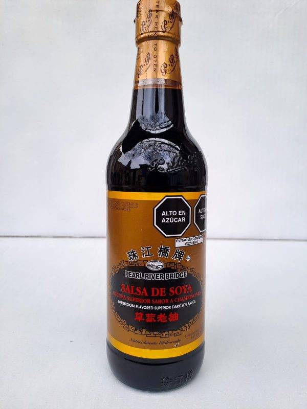 Sillao Con Champiñones (Salsa de Soya) 500ml