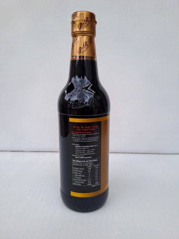 Sillao Con Champiñones (Salsa de Soya) 500ml - Imagen 4