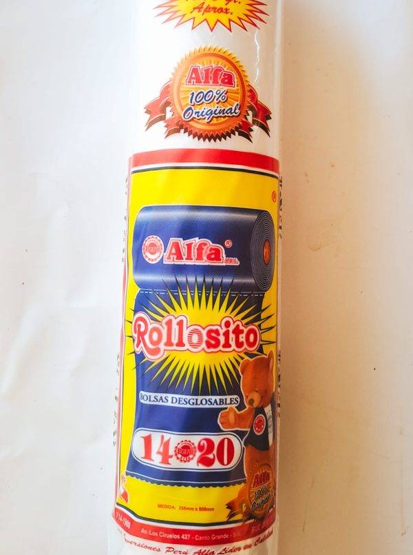 Bolsa Rollo 14 x 20 Alfa