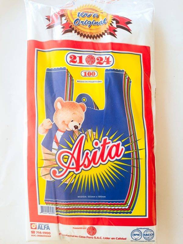 Bolsa Chequera 21 x 24 Alfa