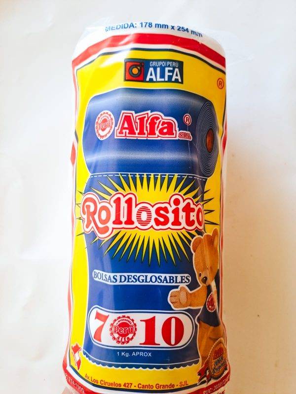 Bolsa Rollo 7 x 10 Alfa