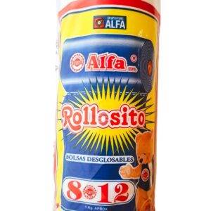Bolsa Rollo 8 x 12 Alfa