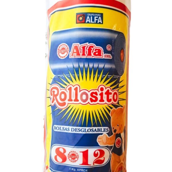 Bolsa Rollo 8 x 12 Alfa
