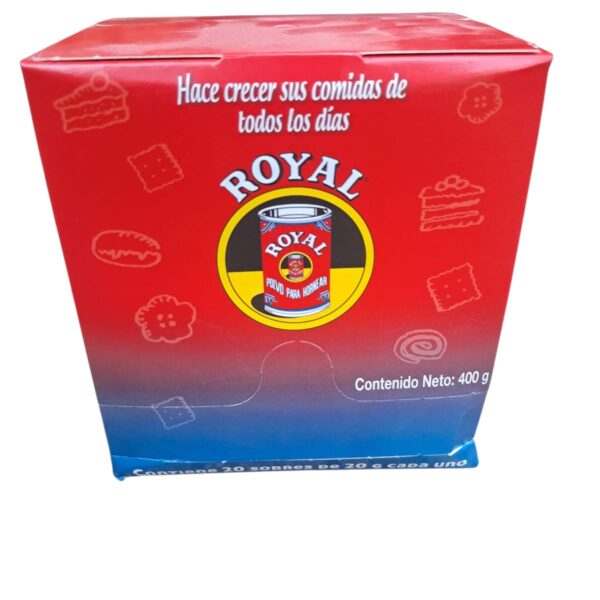 Polvo de Hornear Royal Caja 20 Uni.