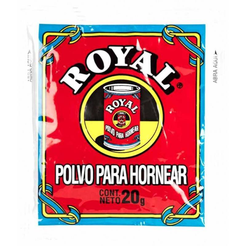 Polvo de Hornear Royal X 20 Uni.