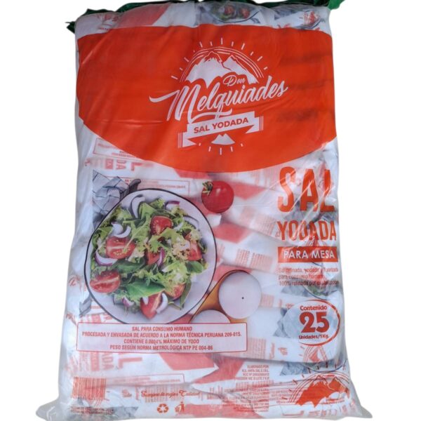 Sal Melquiades Seca Saco 25 kg