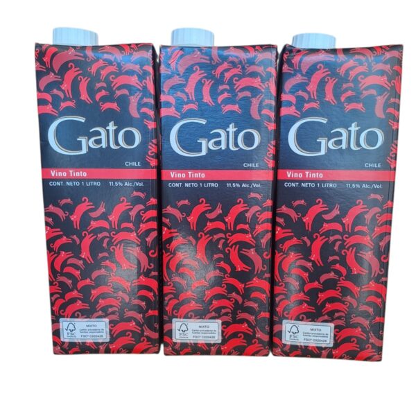 Vino De Gato Tinto 1L